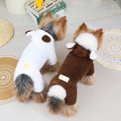 Teddy Bear Yorkie Pajamas