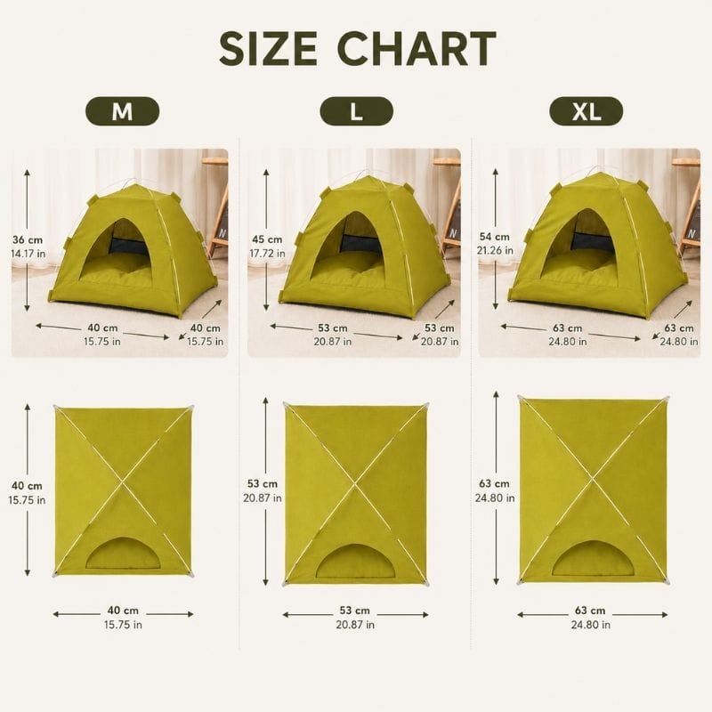Tent Yorkie House