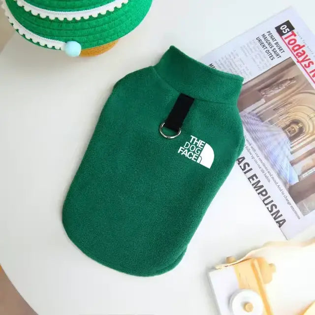 Warm Yorkie Coat Green
