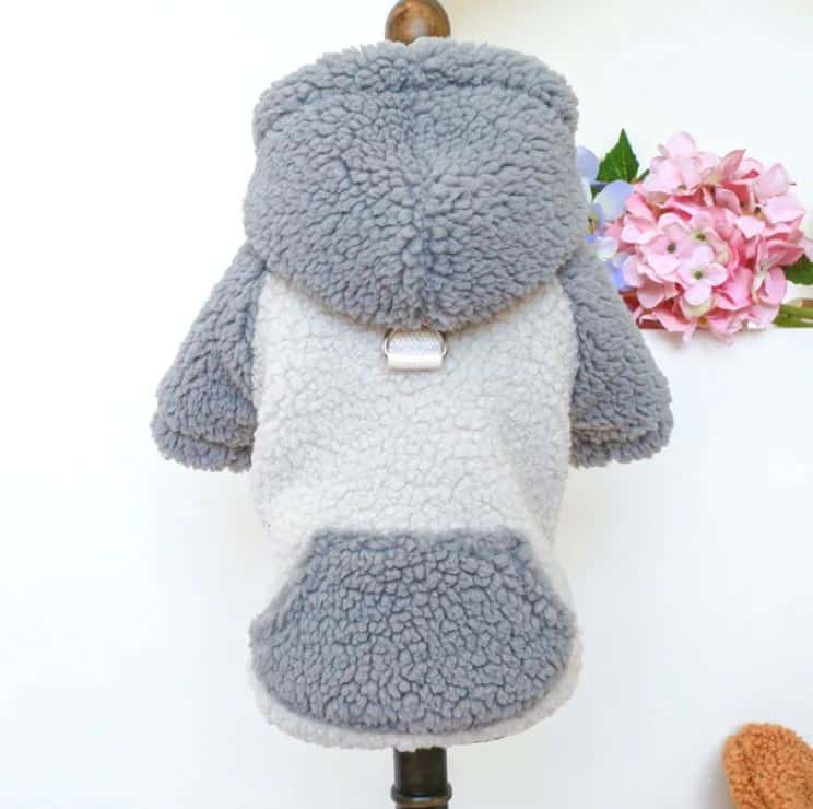 thermal yorkie hoodie