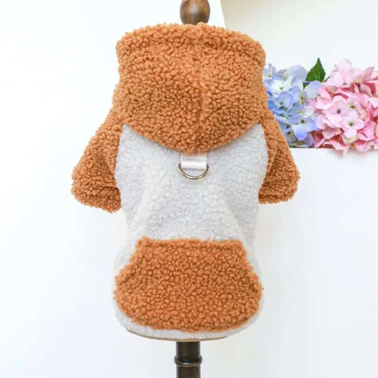 thermal yorkie hoodie