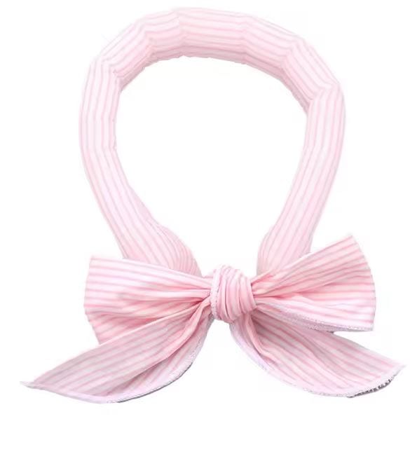 yorkie cooling scarf pink
