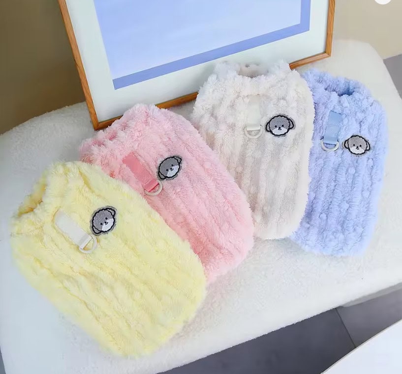 fuzzy yorkie vest yorkies gram