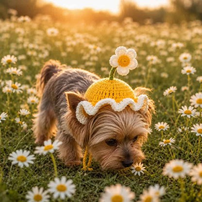 Yorkie Blossom Bonnet