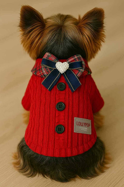 yorkie holiday sweater yorkies gram