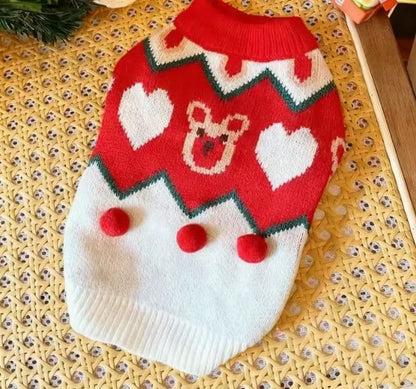 yorkie pom-pom sweater 1