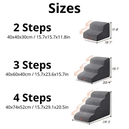 Anti-Slip Yorkie Stairs