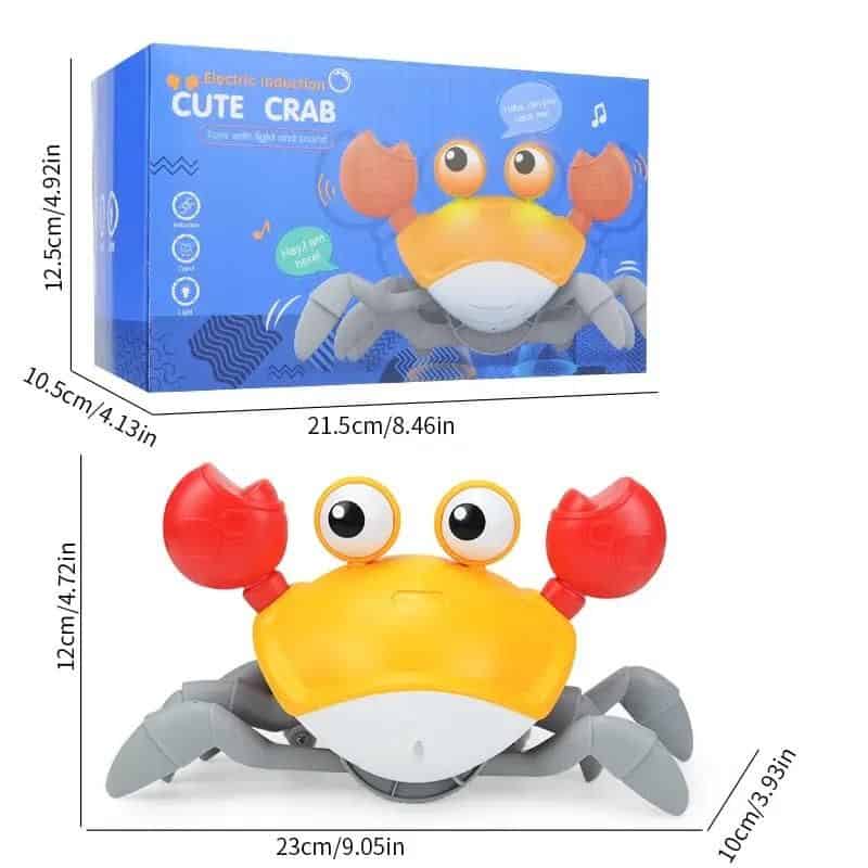 Running Crab Yorkie Toy