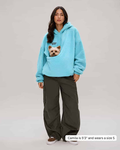 Yorkie Cuddle Hoodie