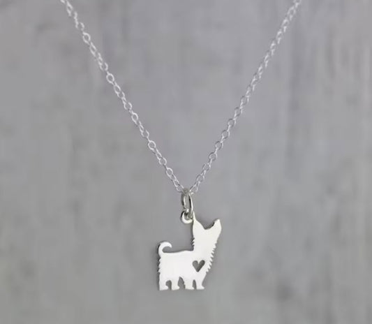 yorkshire terrier necklace