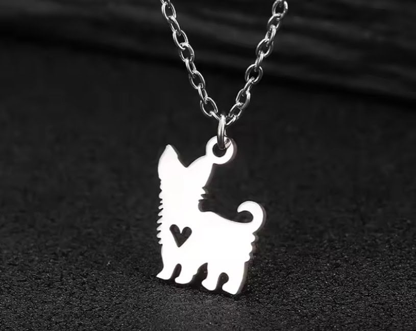 yorkshire terrier necklace