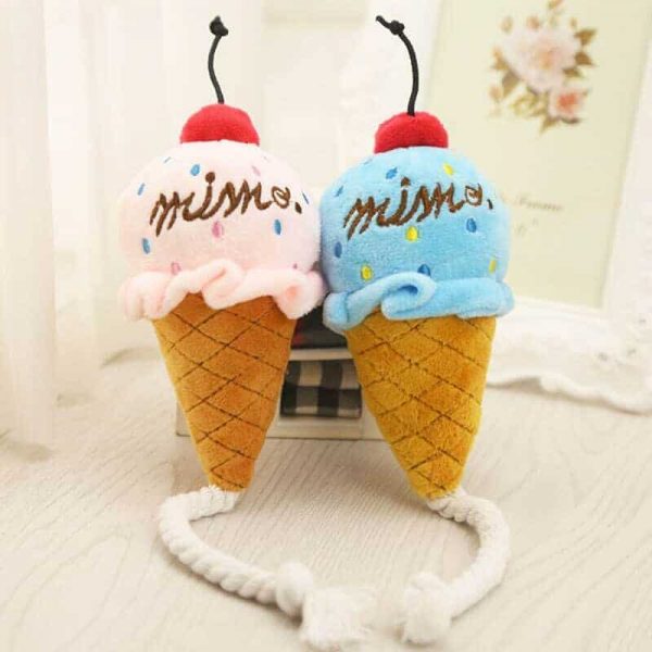 ice cream dog toy