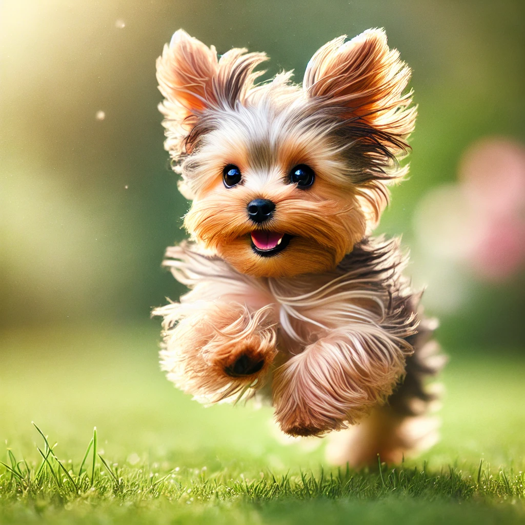 how fast can a yorkie run