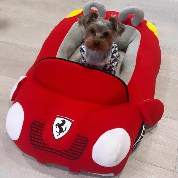 ferrari-dog-yorkie-bed