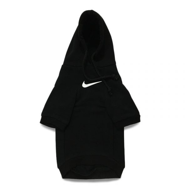 nike dog hoodie black