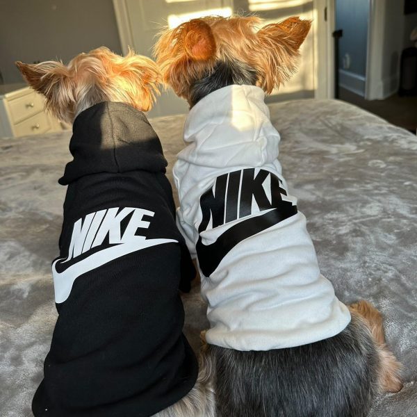 yorkies gram nike dog hoodie