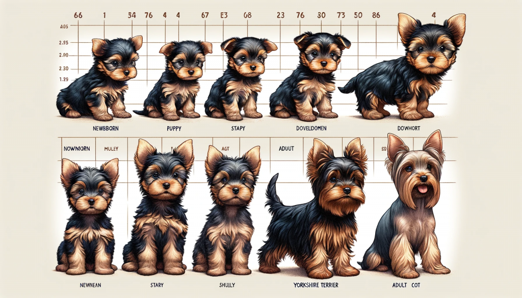 yorkie growth chart