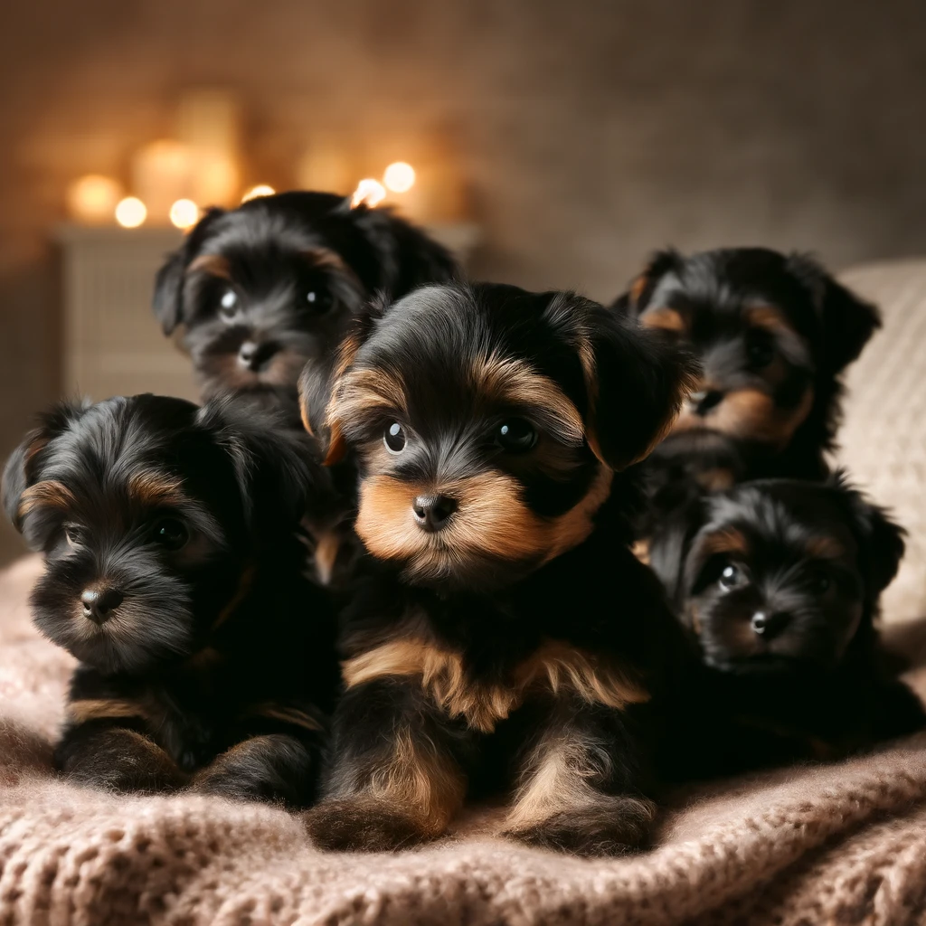 black yorkshire terrier