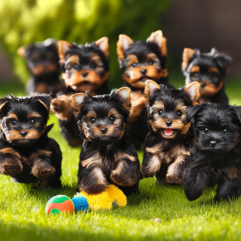 black yorkshire terrier