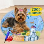 Summer Cooling Yorkie Mat