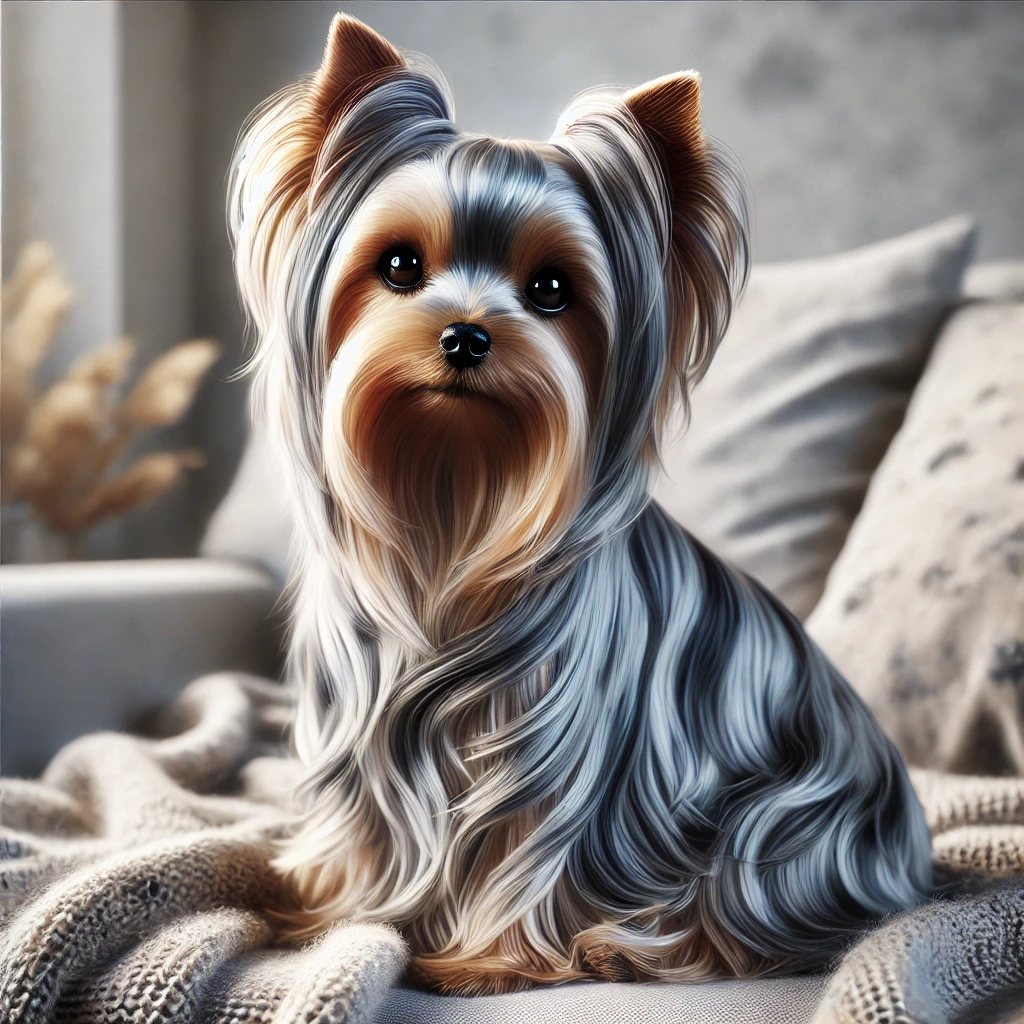 blue merle yorkie