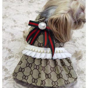 Yorkie Designer Dog Dress & Shirt