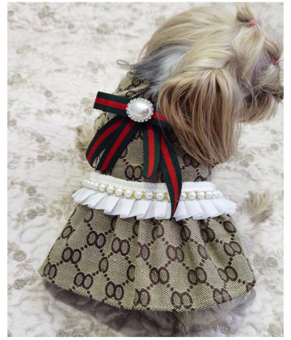 Yorkie Designer Dog Dress & Shirt