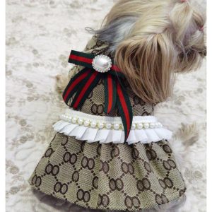 Yorkie Designer Dog Dress & Shirt