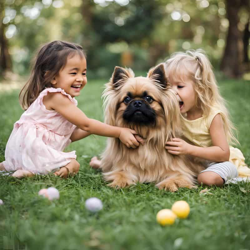 Yorkie and Pekingese Mix