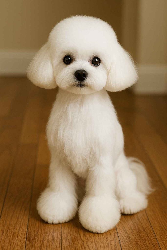 maltese dog haitcut yorkies dog