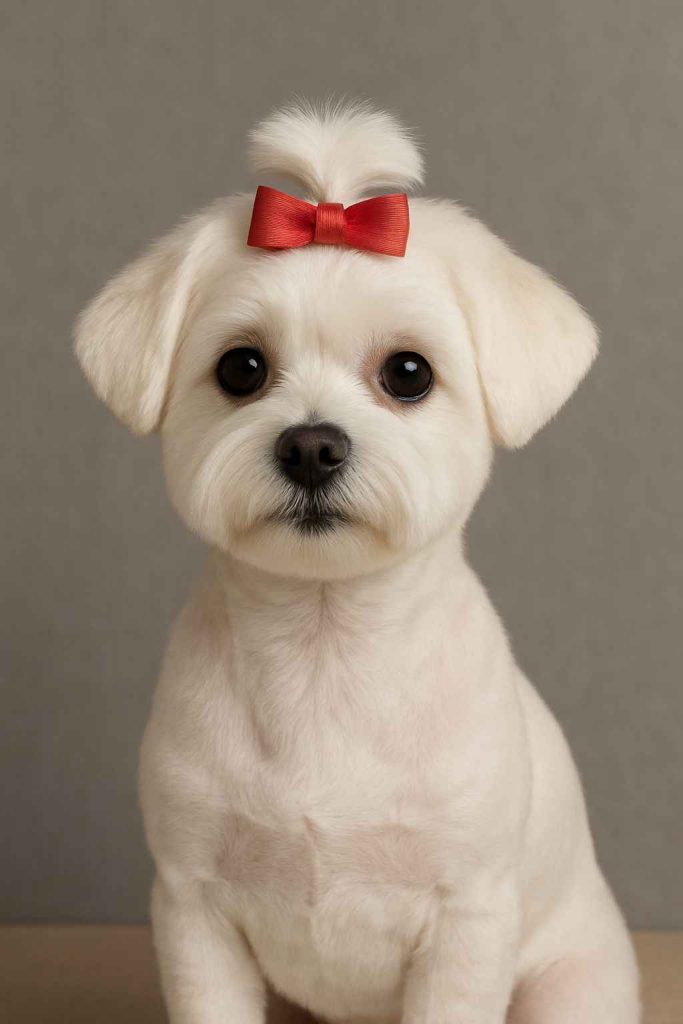 summer cut maltese haicut styles yorkies gram