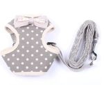 polka dot yorkie harness