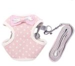 polka dot yorkie harness