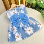 yorkie floral dress