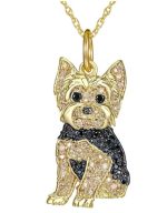 luxury yorkie necklace yorkie gifts