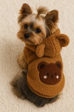 Fuzzy Bear Yorkie Jacket - Image 5