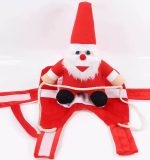 Riding Santa Yorkie Costume 1