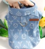 Denim Yorkie shirt