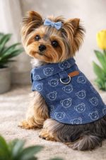 Denim Yorkie shirt