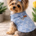 Denim Yorkie shirt