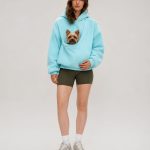 Yorkie Cuddle Hoodie