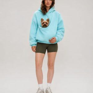 Yorkie Cuddle Hoodie